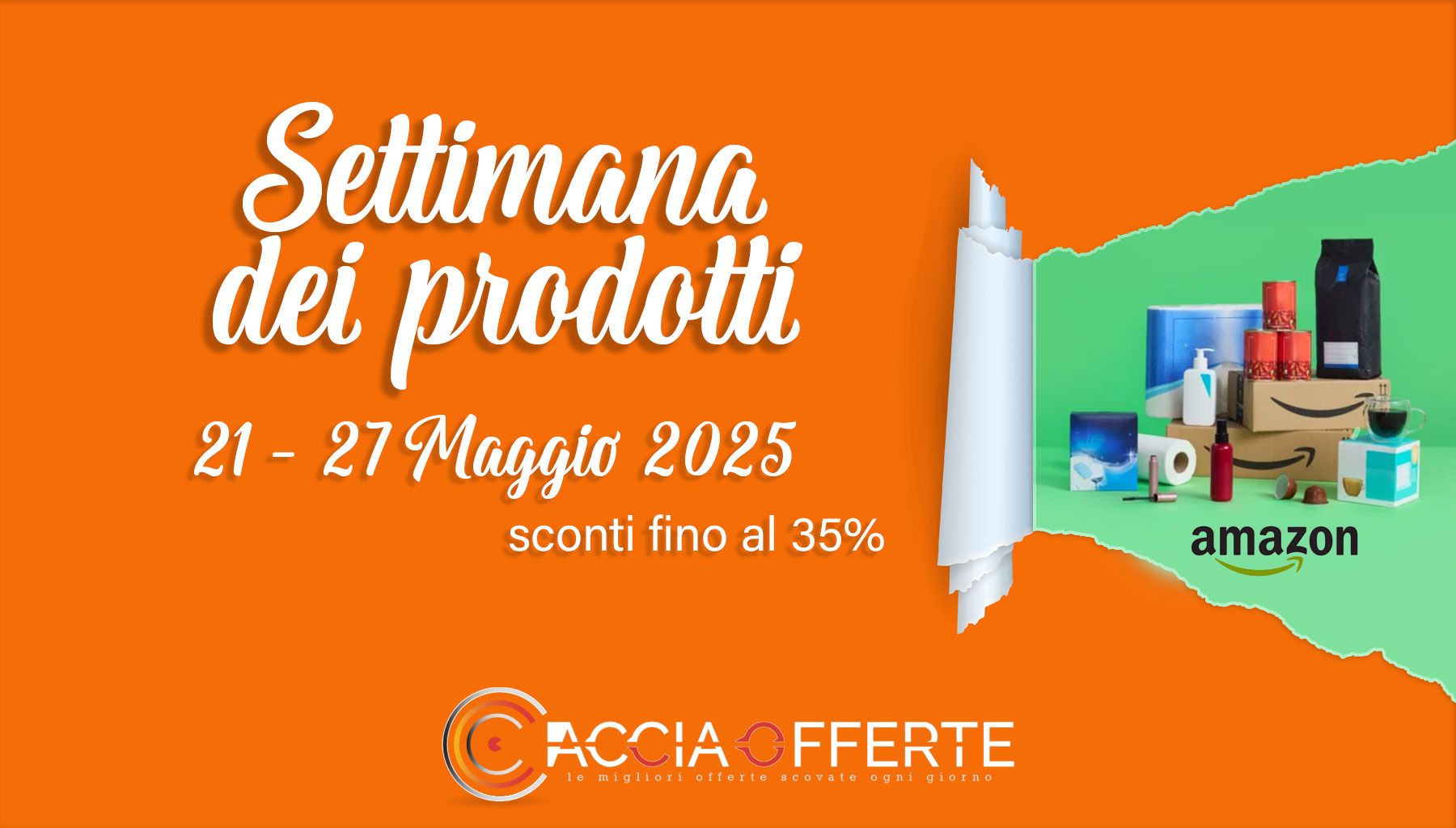 Settimana Amazon 2025: sconti fino al 35% su Nescafé, Alpro, L’Oréal e altro | Maggio 2025