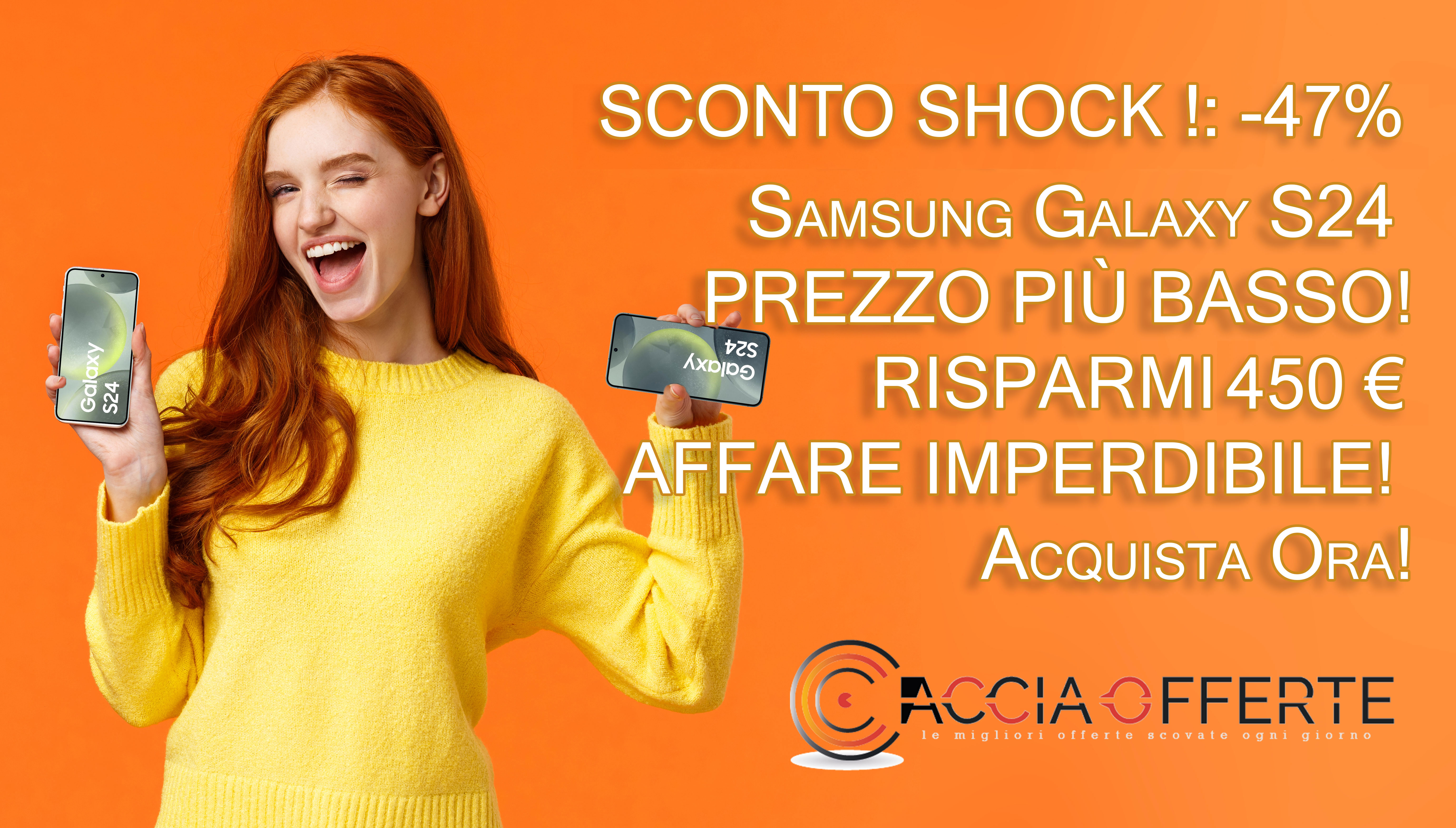 Galaxy S24 a 500€! Incredibile