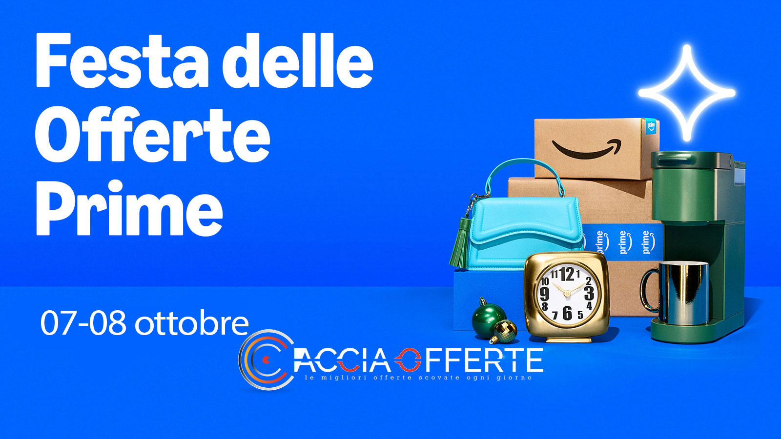 La Festa delle Offerte Prime 7-8 Ottobre 2025: Offerte del Giorno Amazon