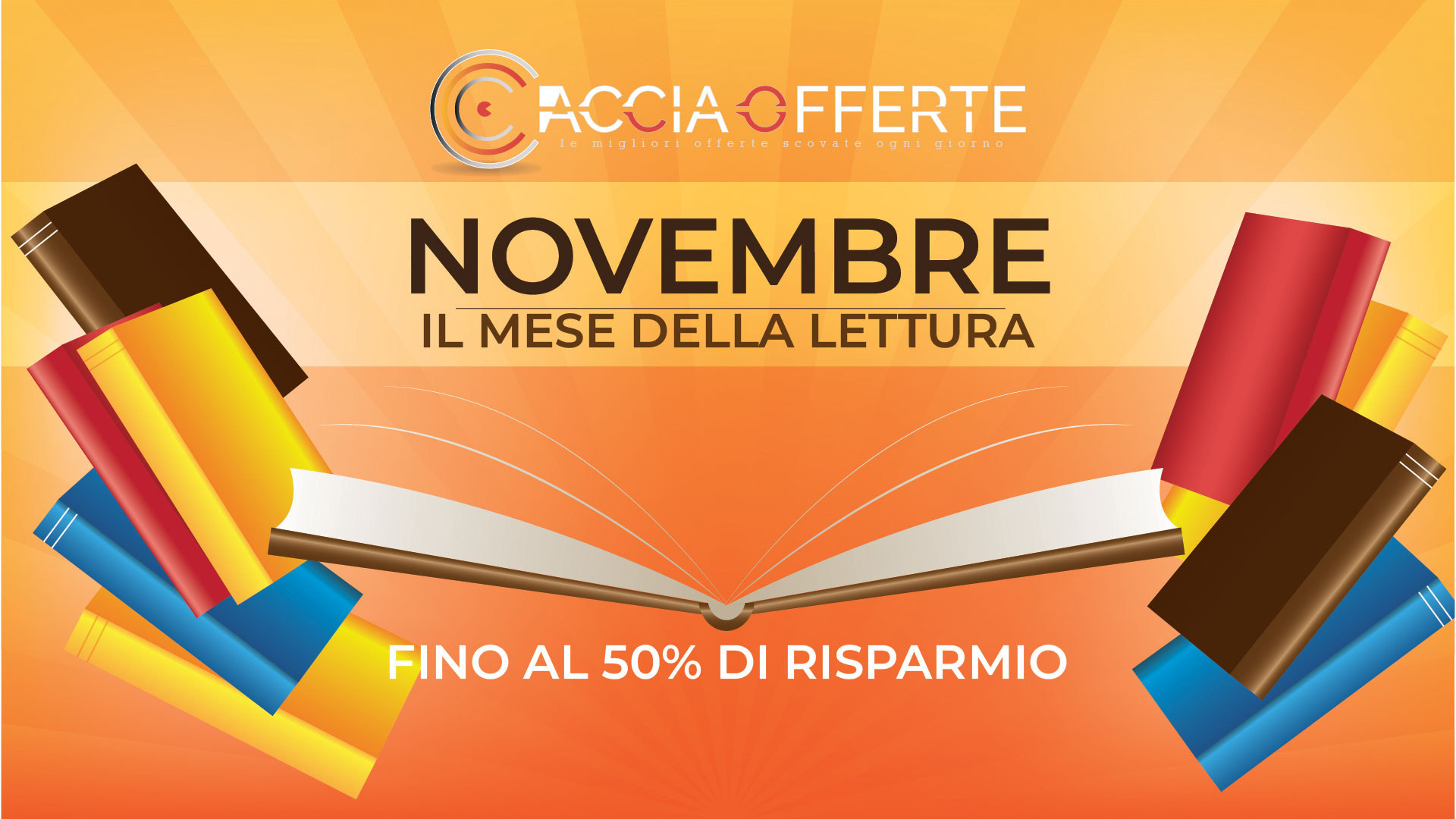 Mese della Lettura Amazon 2025: Sconti fino al 50% su Libri