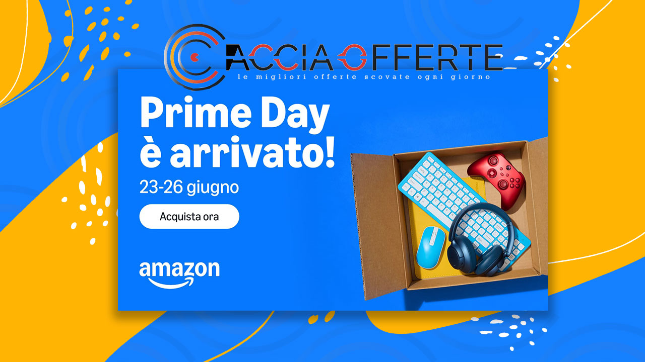 Prime Day Amazon 2026 date ufficiali 23-26 giugno offerte